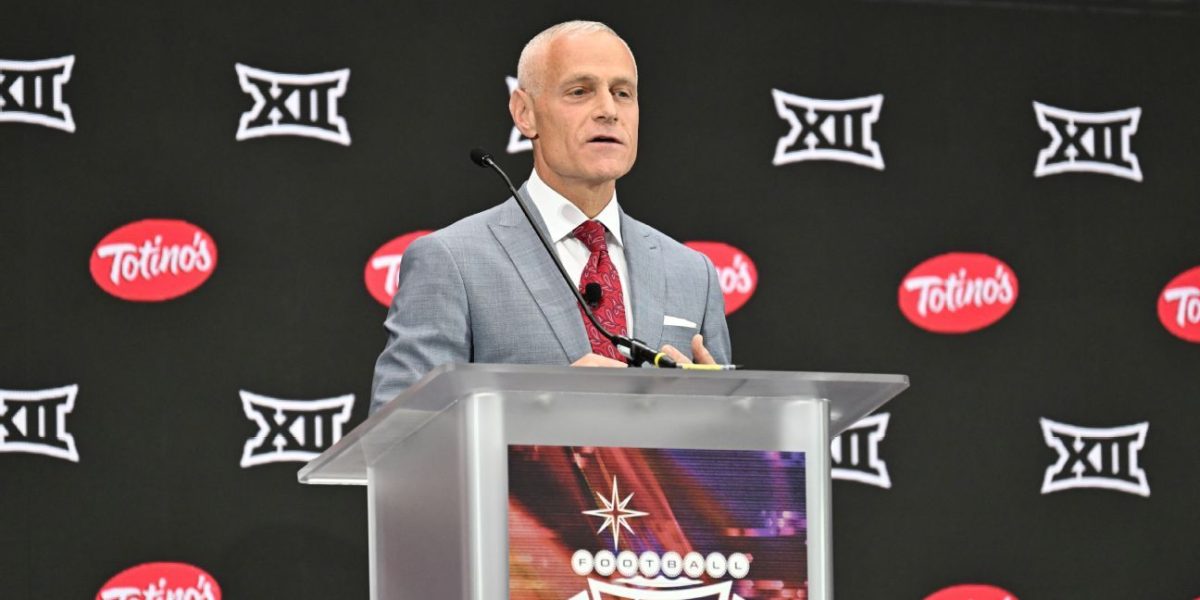 Big 12's Brett Yormark calls out Notre Dame's Pete Bevacqua