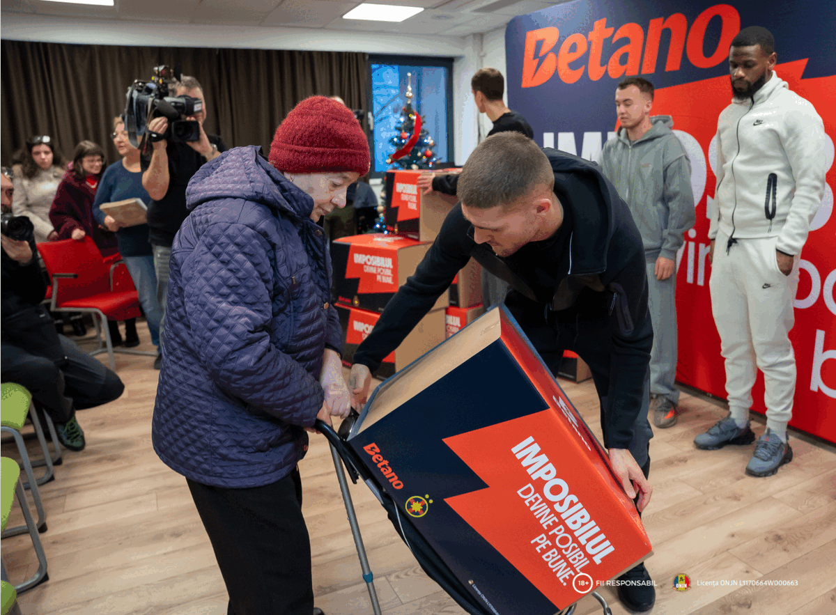 Betano își consolidează angajamentul față de comunitate în pragul sărbătorilor