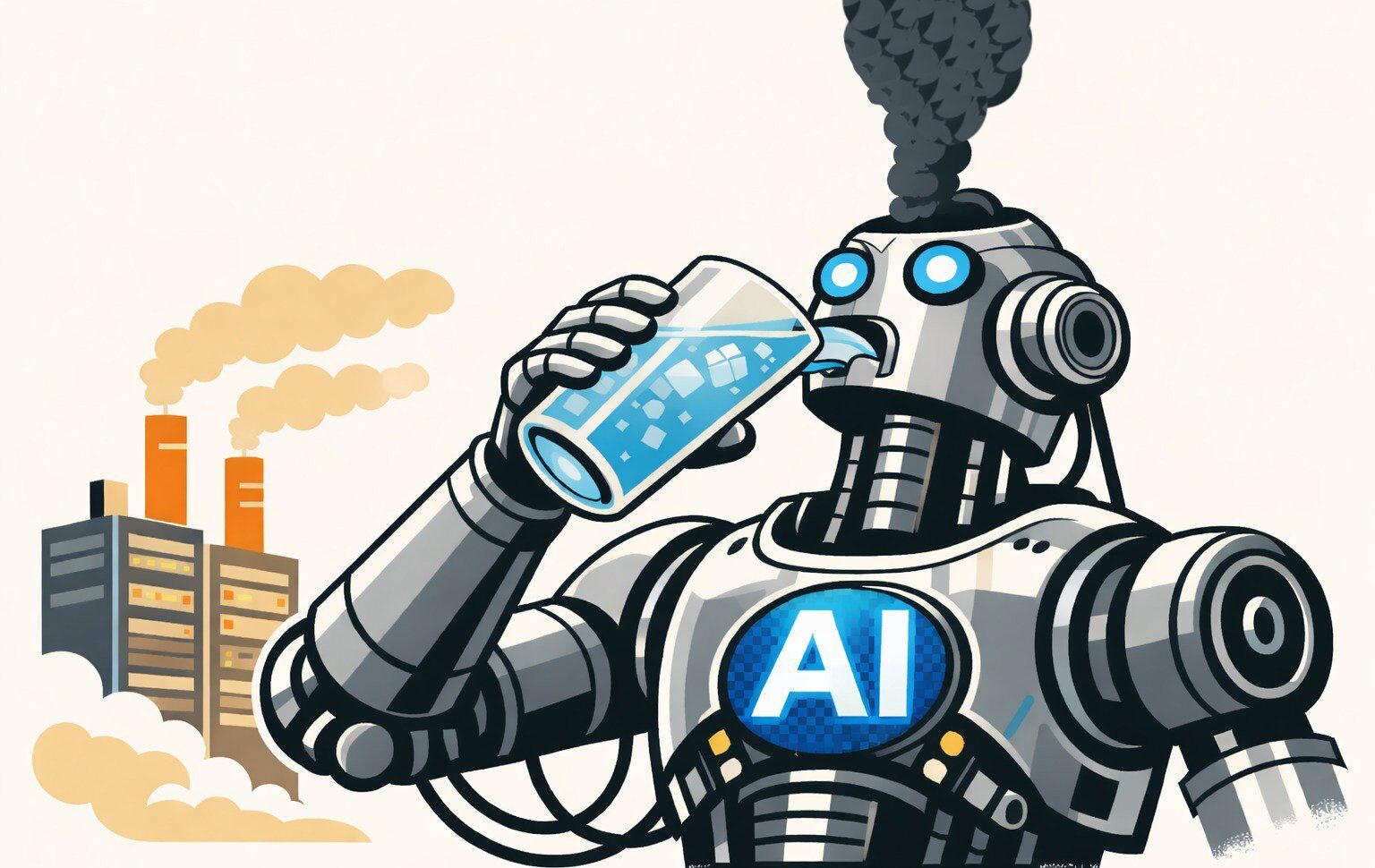 [ad_1] Impactul AI asupra mediului se materializează nu doar prin aplicații, ci și prin infrastructura energetică și hidrologică care susţine centrele de date