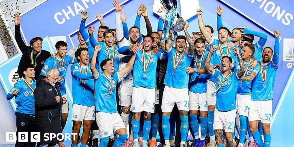 Italian Super Cup: Napoli beat Bologna as David Neres scores twice