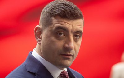 VIDEO George Simion acuză nereguli în Buzău. „Primarii intră în secțiile de vot, în propria moșie”