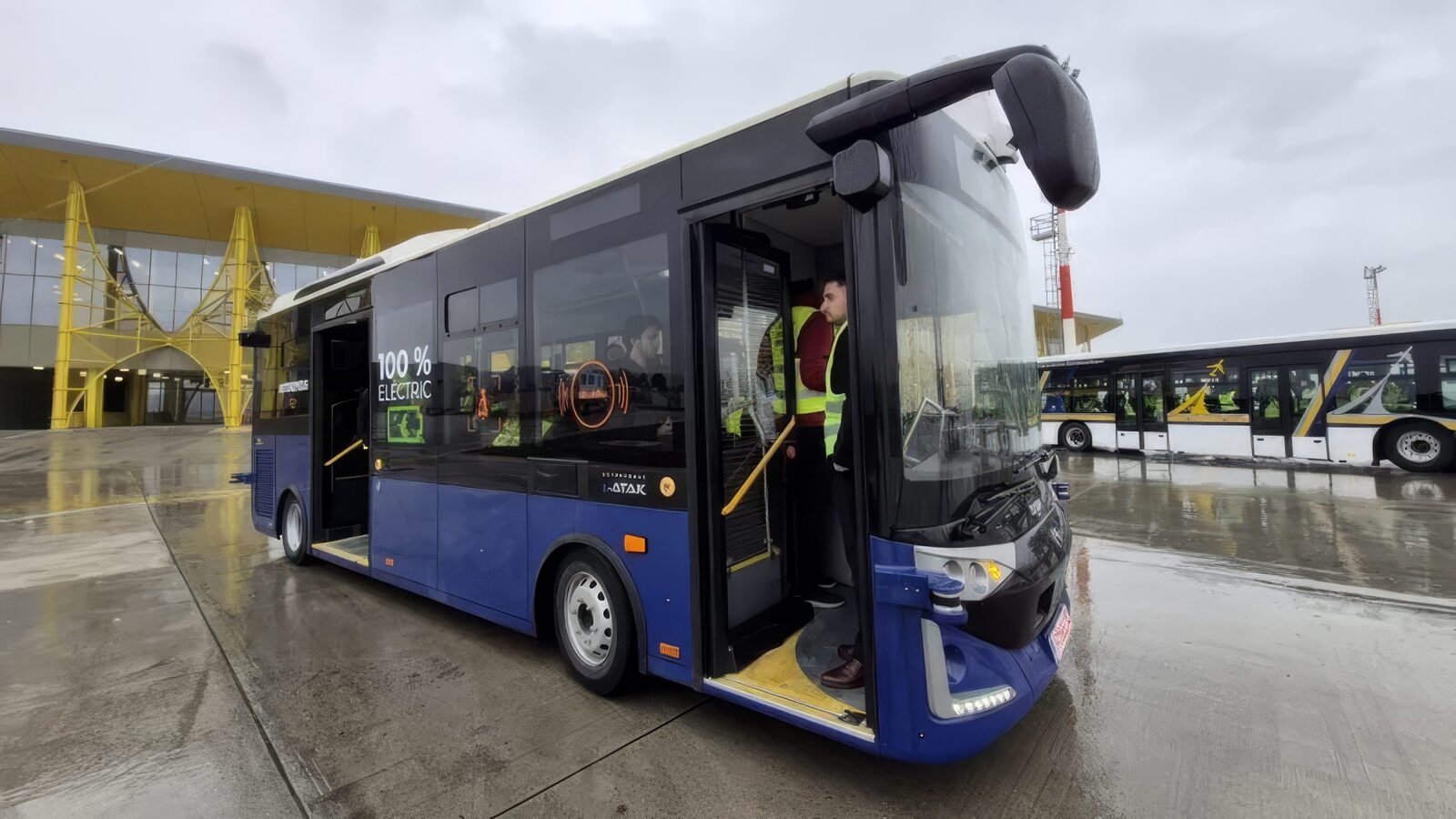 În Cluj se testează un autobuz electric autonom