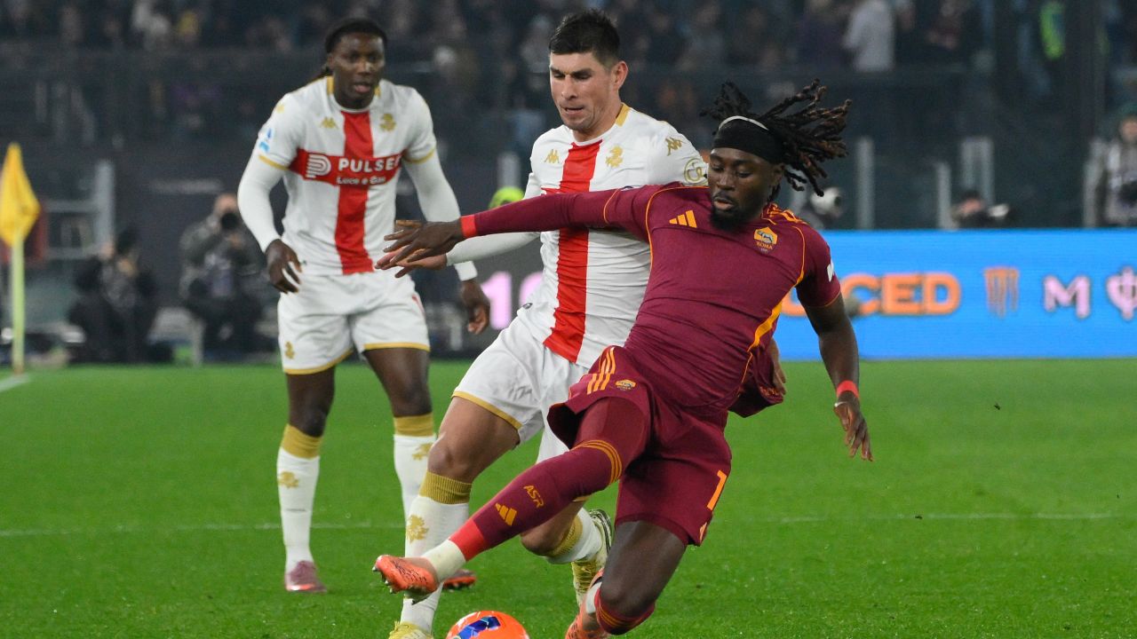 Genoa salvată de Roma după o primă repriză de 0-3