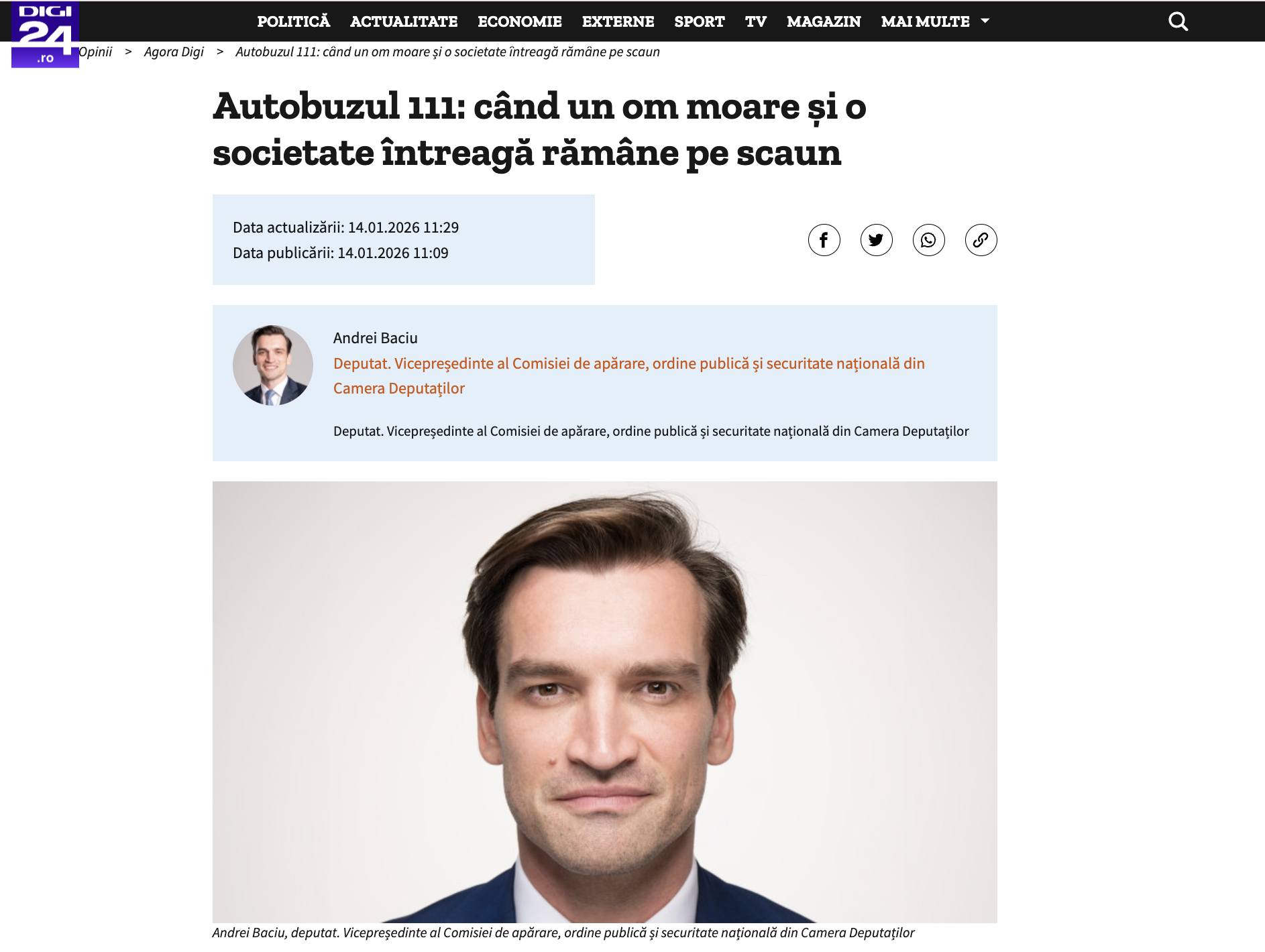 Moartea tăcută a unui om într-un autobuz plin: o reflecție asupra indiferenței sociale Într-un incident tragic care a avut loc recent, un bărbat a decedat în interiorul unui autobuz plin de călători, fără ca nimeni să reacționeze în mod evident