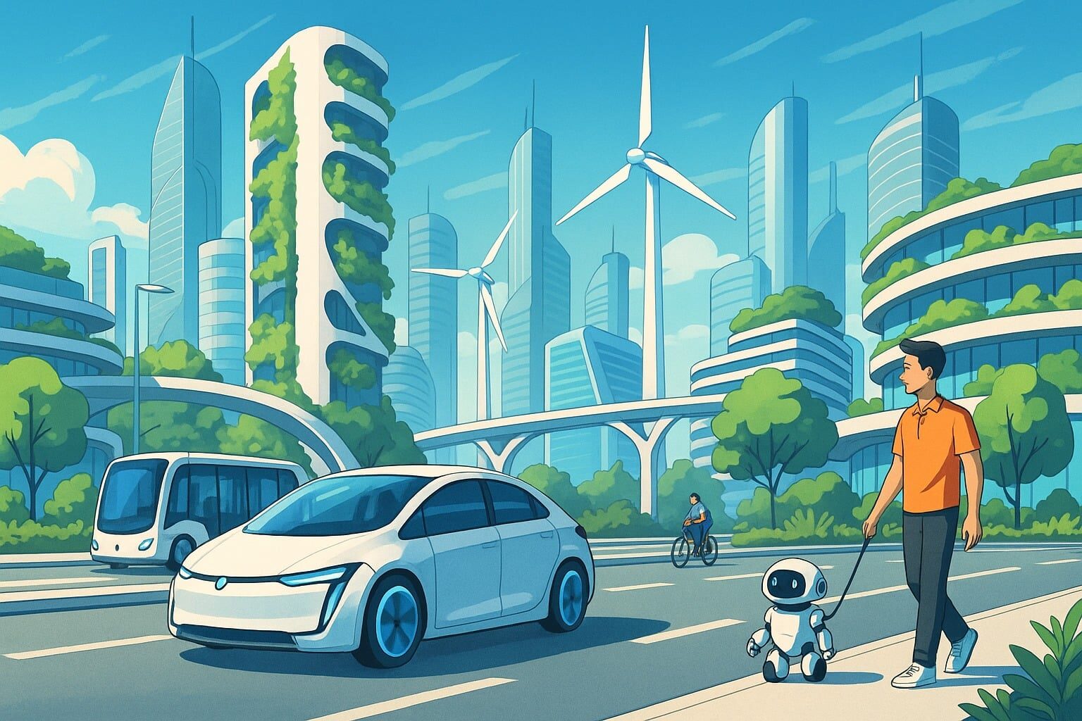 Anul 2025 marchează un punct de cotitură în evoluția orașelor contemporane, punând în centrul atenției transformări digitale, sustenabilitate și noi modele de mobilitate