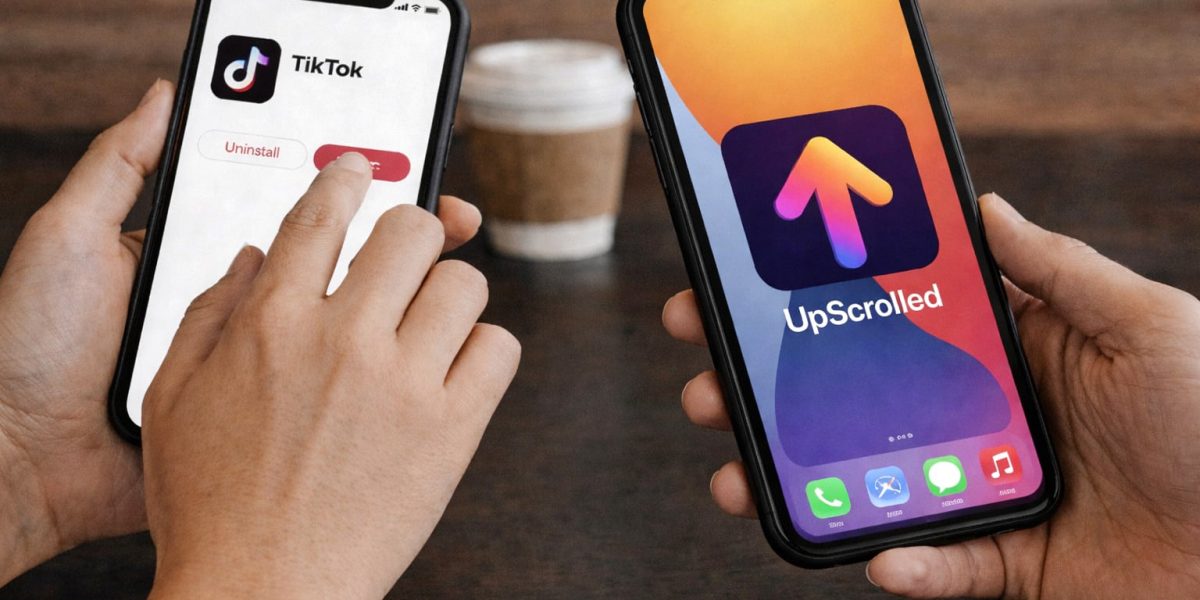 TikTok-versus-UpSroller-aplicatii-video.jpg - StiriFresh