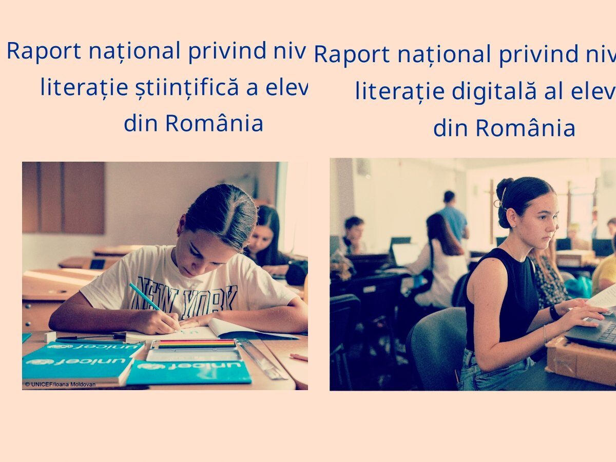 Unu din trei elevi are dificultăți majore de literație, conform unor rapoarte; interpretări AI, studiile nu sunt reprezentative