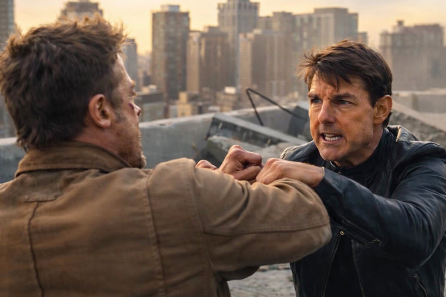 Un clip de doar 15 secunde, în care Tom Cruise și Brad Pitt apar într-o scenă de luptă generată complet de inteligența artificială, a devenit un eveniment major în industria cinematografică