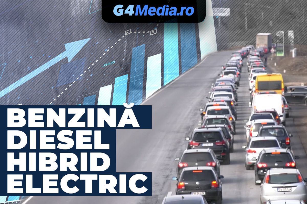 Cele mai multe mașini electrice în București, doar 75 de locuitori pe electrică, și doar 6 județe preferă benzina față de diesel