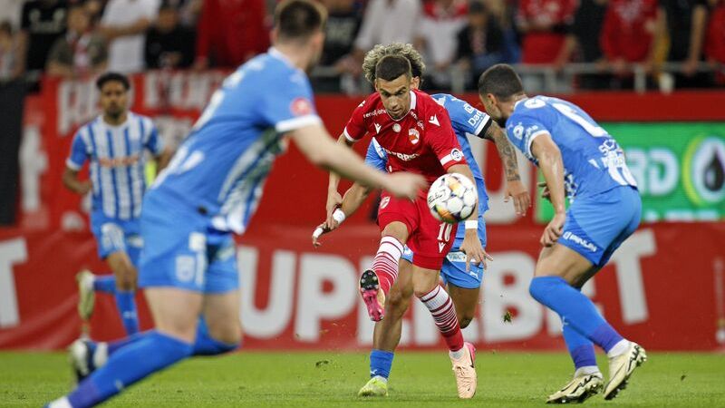 Dinamo – U Craiova: Derby-ul pentru locul 1, oltenii ating bara!