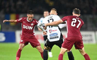 CFR Cluj – ”U” Cluj: Partea a doua începe după o primă repriză excelentă!