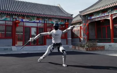 Robot cu stil și precizie: robotul umanoid L7 surprinde la sărbătoarea Anului Lunar Pe fondul celebrării Anului Nou Lunar, compania chineză Robotera a publicat un videoclip impresionant în care robotul umanoid L7 demonstrează abilități extraordinare, purtând un costum tradițional și executând un dans cu sabie, precis și plin de eleganță
