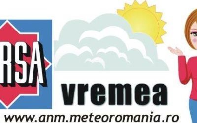 Prognoza meteo pentru perioada 14-15 martie 2026