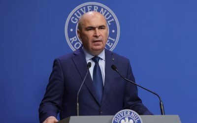 Ilie Bolojan susține conferința de presă după adoptarea bugetului pe 2026