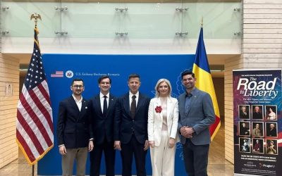 Deputatul PNL Andrei Baciu a participat joi la evenimentul organizat de Ambasada SUA la București pentru a marca împlinirea a 20 de ani de existență a American Spaces în România, precum și inaugurarea muzeului Founders Museum