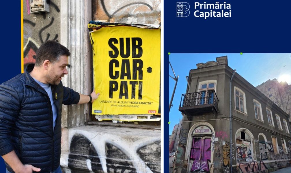 Program anti-graffiti și curățare afișe în centrul Bucureștiului, propus pentru intervenție rapidă și cofinanțare pentru proprietari