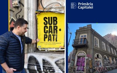 Program anti-graffiti și curățare afișe în centrul Bucureștiului, propus pentru intervenție rapidă și cofinanțare pentru proprietari