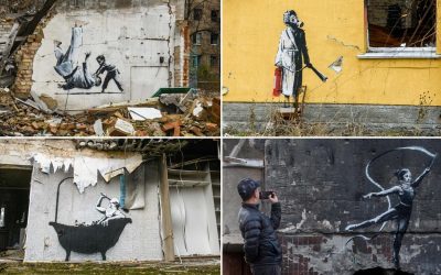 Noua investigație scoate la iveală un posibil conexiune între Banksy și Ucraina La câteva luni după apariția misterioaselor picturi murale realizate de artistul anonim în Ucraina, o nouă analiză jurnalistică aduce în lumina reflectoarelor câteva piste care ar putea redefini fața identității celei mai enigmatice figuri din lumea artelor stradale