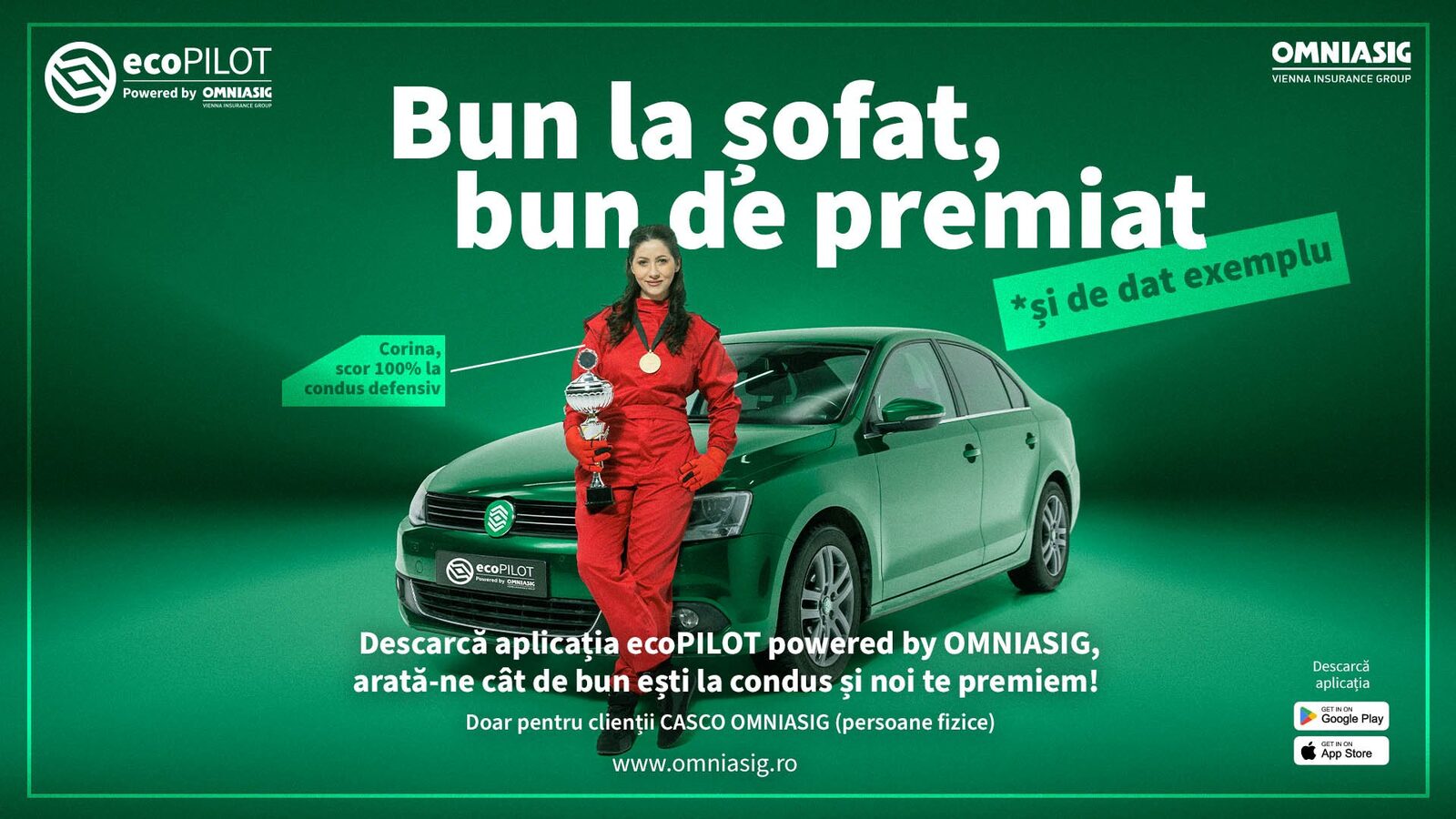 OMNIASIG Vienna Insurance Group a anunțat recent lansarea aplicației mobile ecoPILOT, o inovație menită să transforme modul în care șoferii din România gestionează condusul responsabil și sigur