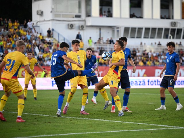 România U21 înfruntă Kosovo U21 în calificări pentru EURO 2027, LIVE la ora 20:00