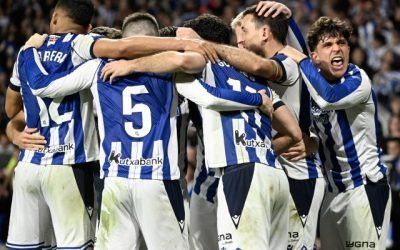 Real Sociedad și Athletic Bilbao s-au întâlnit duminică în semifinalele Cupei Regelui din Spania, într-un duel plin de tensiune și pasiune bască, iar victoria le-a revenit formației gazdă, Real Sociedad, cu scorul de 1-0