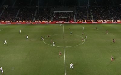 CFR Cluj – Dinamo 1-0, gol spectaculos Muhar, la Digi Sport 1