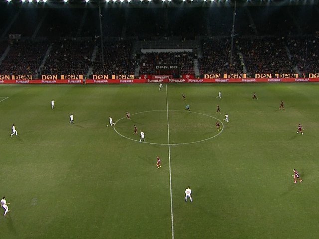 CFR Cluj – Dinamo 1-0, gol spectaculos Muhar, la Digi Sport 1