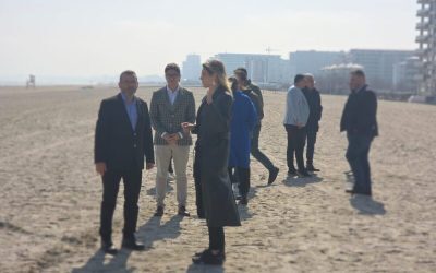 Ministra Mediului verifică în Năvodari construcția ilegală de pe plajă; firma a declarat actele ca „pământ argilos”