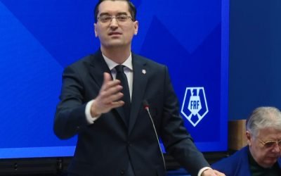 Alegeri decisive pentru Federația Română de Fotbal: Răzvan Burleanu candidează pentru un nou mandat, în timp ce și-a anunțat deja contracandidatul, Paul Codrea