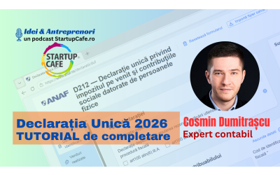 Declarația Unică 2026: termene limită și ghid pentru antreprenori Anul 2026 aduce o perioadă crucială pentru antreprenorii și persoanele fizice care realizează venituri din activități independente sau surse neangajate direct din salarii, pensii sau alte venituri salariale