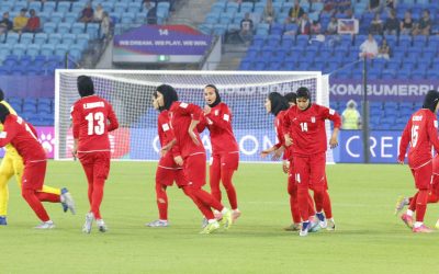 Five fotbaliste iraniene pleacă din hotelul din Australia, temându-se de persecuții