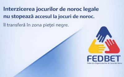 Federația Organizatorilor de Jocuri de Noroc din România clarifică poziția industriei în fața noilor dezbateri despre interzicerea jocurilor de noroc locale În ultimele zile, în contextul unor modificări legislative recente, s-a intensificat discuția publică privind posibilitatea unei interdicții totale a jocurilor de noroc la nivel local