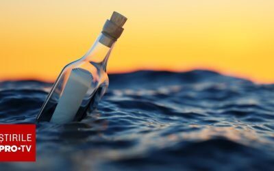 Un mesaj misterios, care părea pierdut în adâncimea oceanelor, a fost descoperit pe coasta Scoției, dar nu în condiții obișnuite