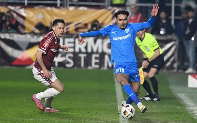 Rapid București și Universitatea Craiova pun capăt sezonului regulat cu un egal ce aprofundează lupta pentru titlu Derby-ul ultimei etape din sezonul regulat al Superligii de fotbal s-a încheiat cu un rezultat neașteptat pentru mulți, 1-1, între Rapid București și Universitatea Craiova, două dintre cele mai titrate formații din campionat