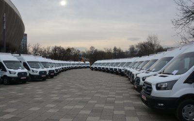 Arad: Șase microbuze electrice, primite în ciuda anchetei europene