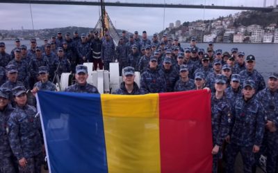 Unde se îndreaptă Nava Școală Mircea după ieșirea din Marea Neagră?