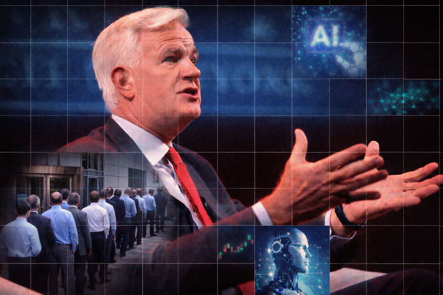 Un fost bancher de la Citi avertizează asupra riscurilor pe termen lung ale inteligenței artificiale și ale roboticii pentru capitalism și societate Jay Collins, fost președinte al sectorului public la Citigroup, atrage atenția asupra transformărilor aduse de avansurile în domeniul inteligenței artificiale (AI) și roboticii, afirmând că acestea reprezintă o amenințare la adresa viitorului sistemului capitalist