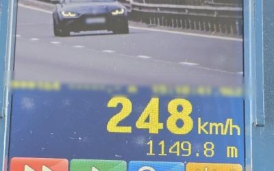 Șofer din București, VITEZĂ RECORD pe Autostrada Transilvania: 248 km/h