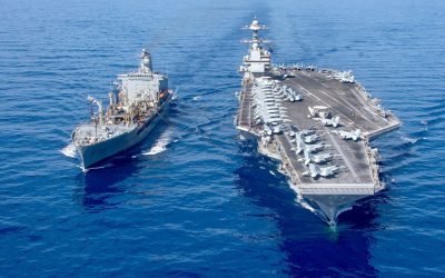 Marele portavion USS Gerald Ford, din nou în Orientul Mijlociu