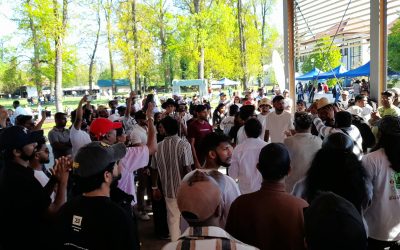 Sute de srilankezi au sărbătorit Anul Nou în Timișoara, la Muzeul Satului