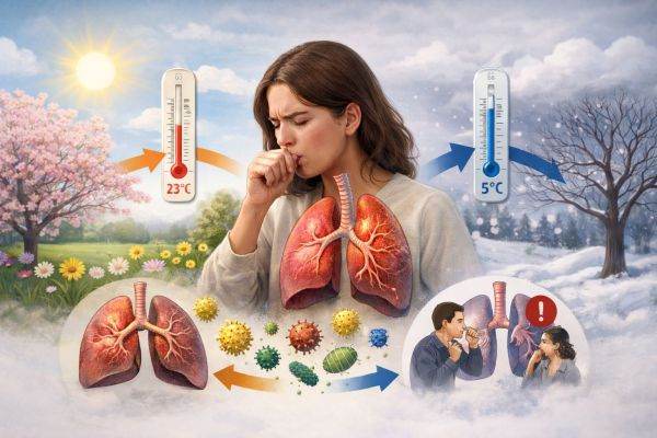 Vremea de primăvară: Cum afectează plămânii fluctuațiile de temperatură?