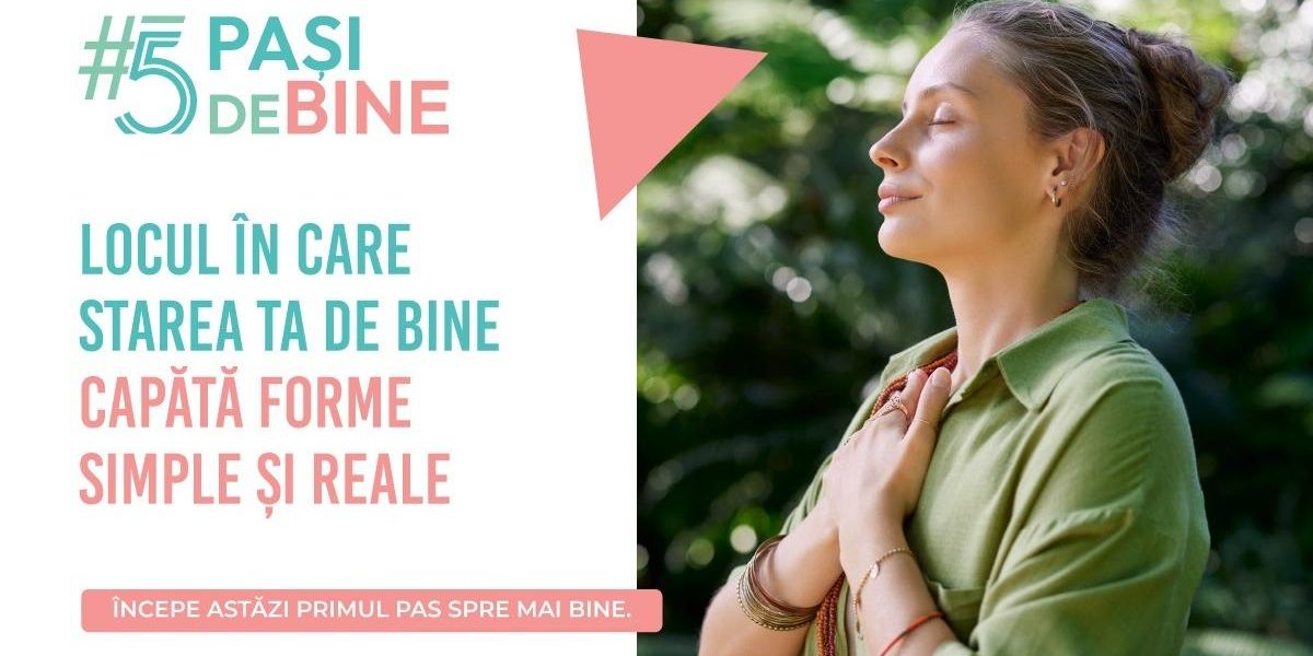 5 Pași De Bine: Starea de bine, la îndemâna ta, printr-o platformă simplă
