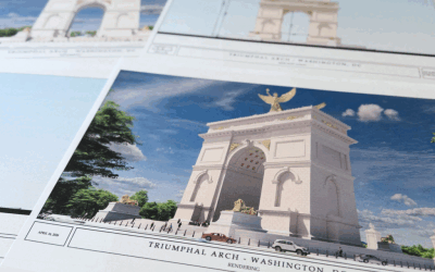 Trump vrea arc de triumf la Washington, uriaș față de cel din București
