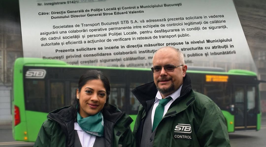 Controlorii STB sunt în teren zilnic, anunță Directorul Andrei Dinculescu