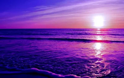 Oceanele lumii, MARI schimbări: Apa devine VIOLETĂ! Ce dezvăluie cercetătorii