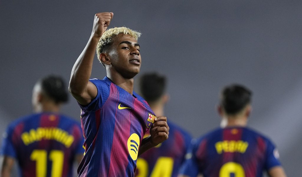 LAMINE YAMAL, duel cu SIMEONE înaintea returului UCL