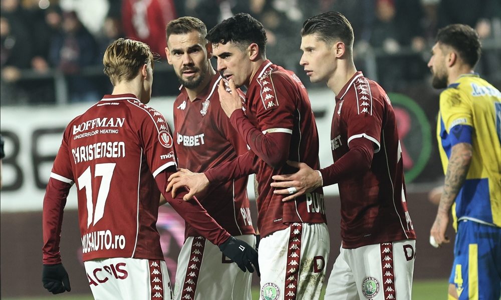 Rapid București, pas greșit în play-off: 0-0 cu FC Argeș!