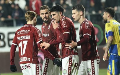 Rapid București, pas greșit în play-off: 0-0 cu FC Argeș!