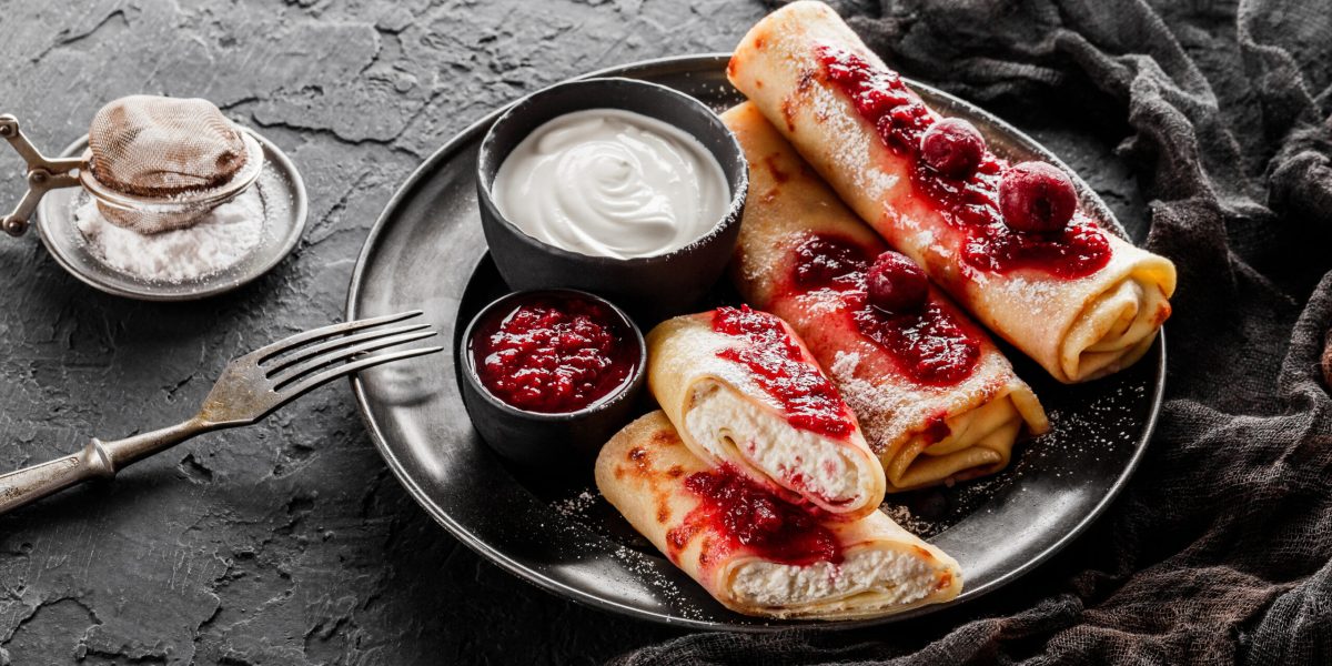 Clătite pufoase la cuptor: Rețeta rapidă cu brânză, un deliciu