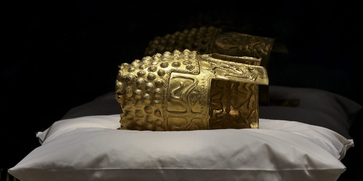 Coiful de la Coțofenești, ACASĂ: Artefactul strălucește la Muzeul Național de Istorie